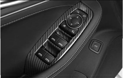 18X Carbon Fiber Interior Accessories Cover Trim for Cadillac CT5 (2020–2024)