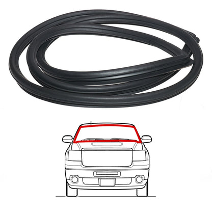Front Windscreen Weatherstrip for Mazda Familia Presto 1200/1300 Wagon 1968-1977
