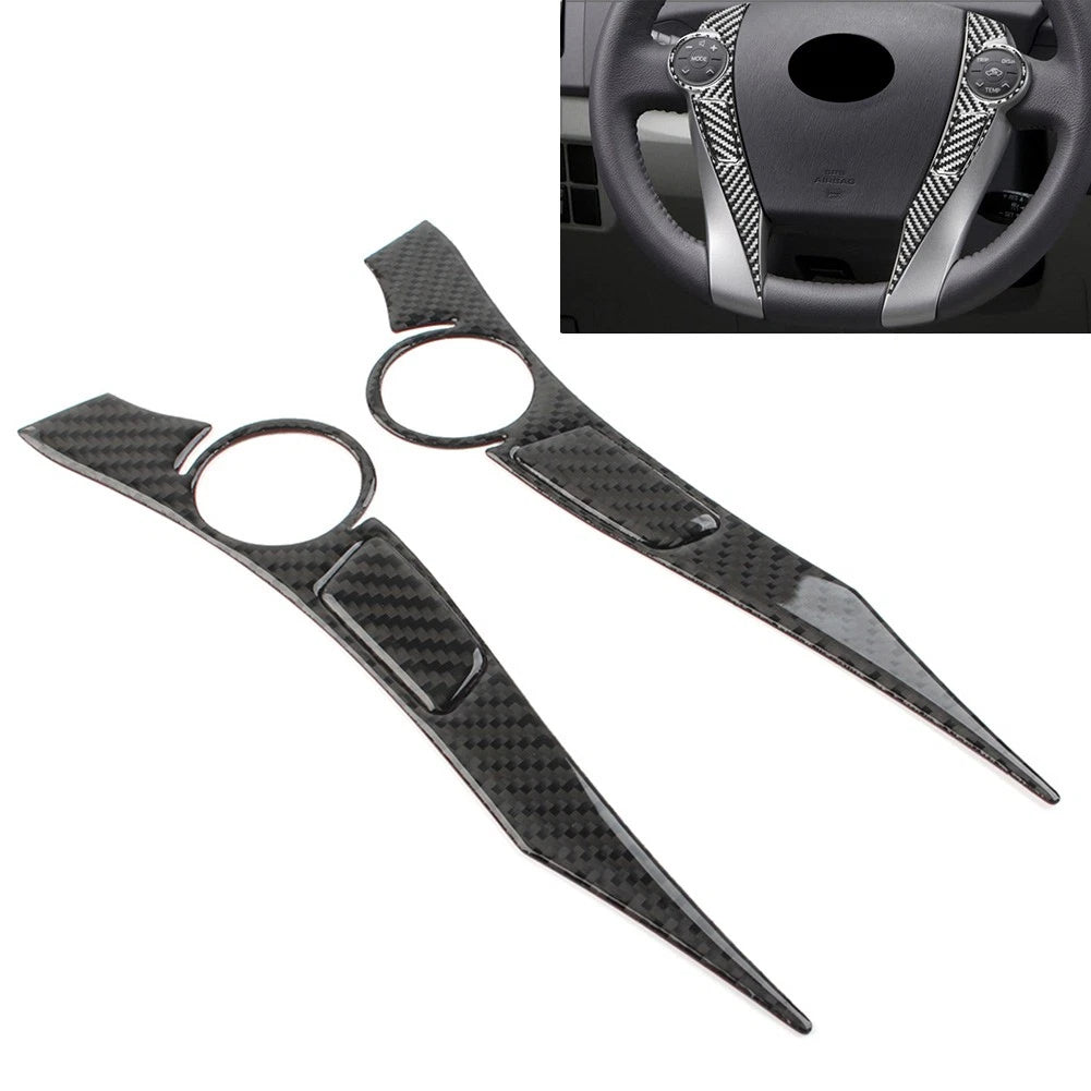 Set of 4 Steering Wheel Panel Cover Trim for Toyota Prius (2012–2015)