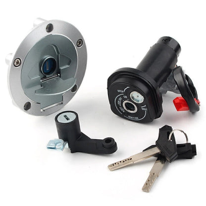 Ignition Switch Fuel Gas Cap Seat Lock Set for Yamaha YZF R15 (2019–2021)