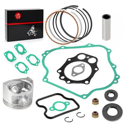 Top End Kit Piston Ring Gasket Seal for Club Car DS Precedent FE350 (1996–2026)