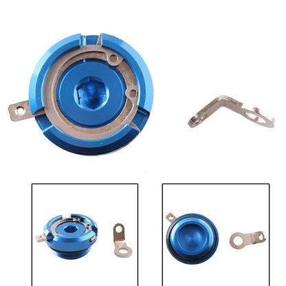 Oil Filler Cap Set for Yamaha FJ1100 (1984–1985) & FZ600 (1987–1988) Blue