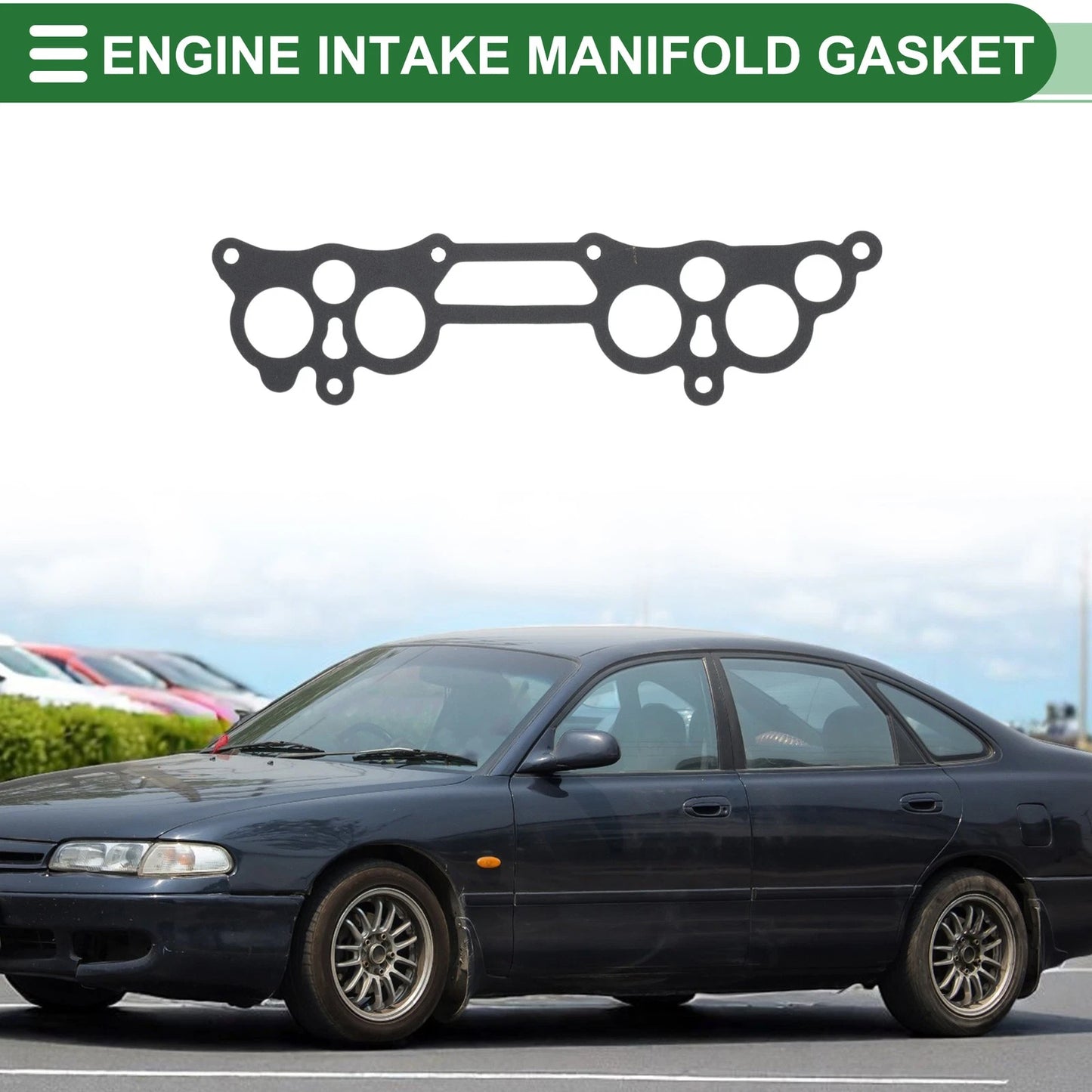 Engine Intake Manifold Gasket for Mazda 626 (1987–1989) No.F80113111