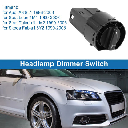 Headlight Switch for Audi A3 8L1 (1996–2003) No.1M1941531E/6Y1941531L