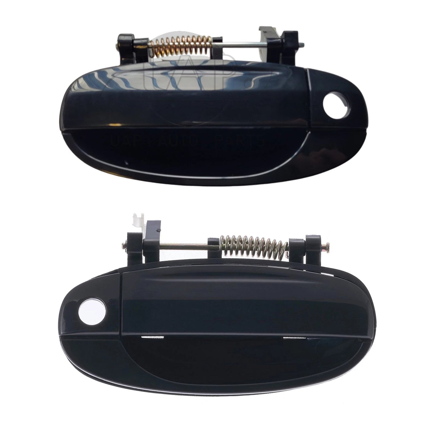 2pc Set Outer Door Handle Black for Holden Barina TK (2005–2011)