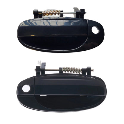 2pc Set Outer Door Handle Black for Holden Barina TK (2005–2011)