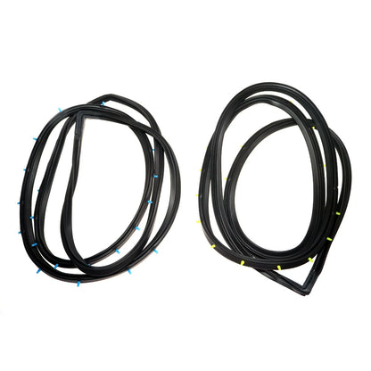 Rear Door Weatherstrip Pair for Toyota Corona Mark II (RX10–RX13)