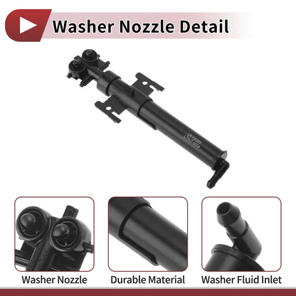 Front Passenger Side Headlight Washer Nozzle for Land Rover Range Rover Sport (2018)