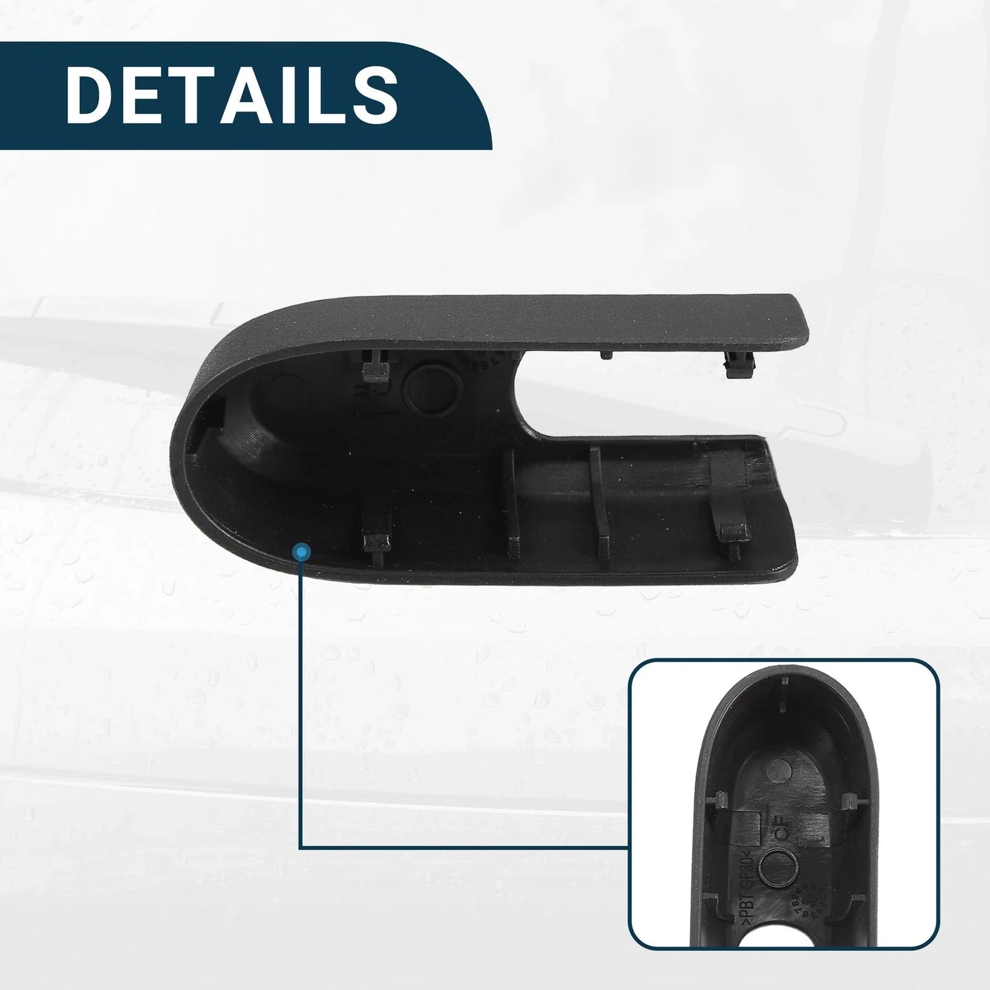 Rear Windshield Wiper Arm Nut Cover for Chevy Captiva (2007-2017)