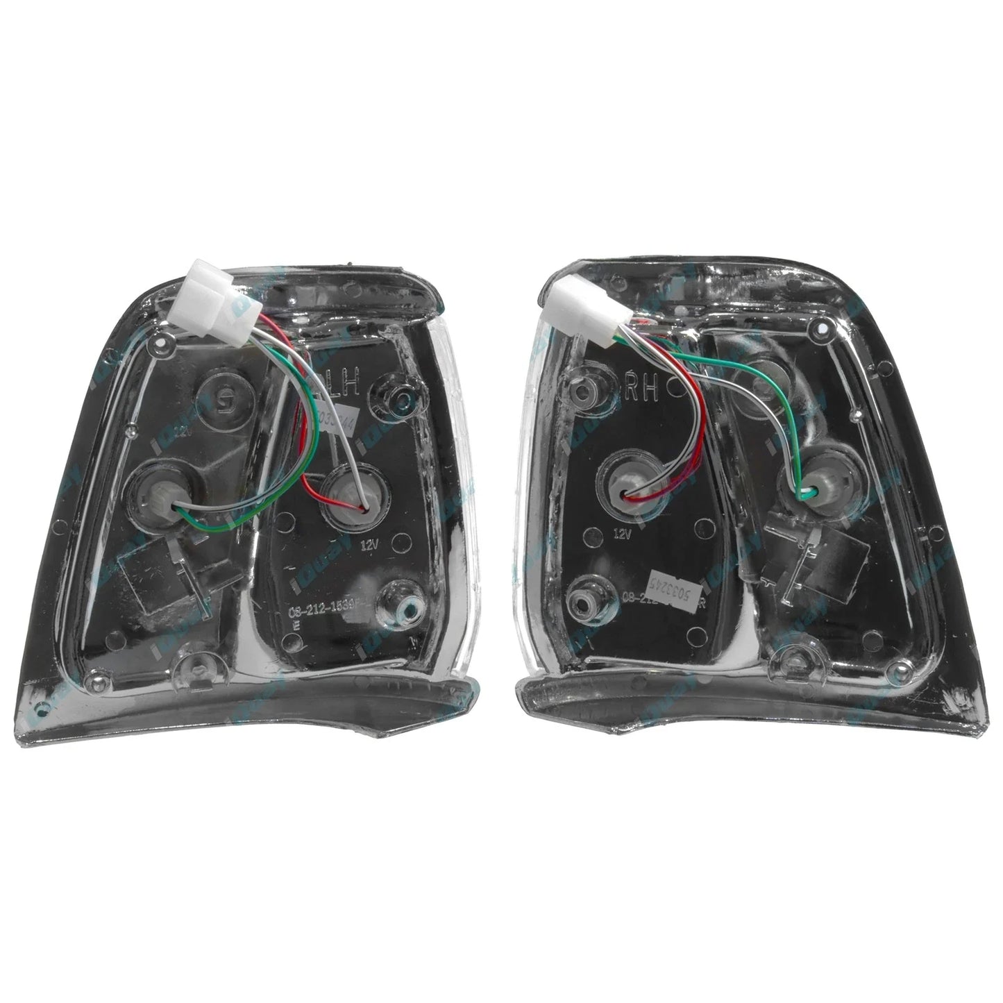 LH+RH Chrome Corner Lights Pair for Toyota Hilux LN85 RN85 4cyl 2.4L 1991-1997