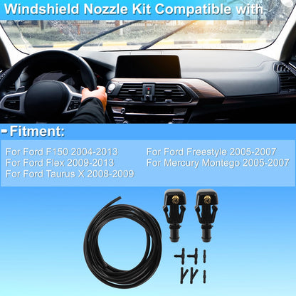 Windshield Washer Nozzle Kit for Ford F150 (2004–2013) No. 3W7Z17603AA