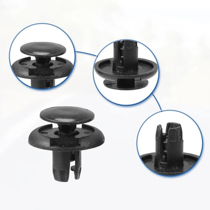 180 Pcs Retainer Fastener Clip Rivet Kit for Toyota 4Runner (1996–2023)