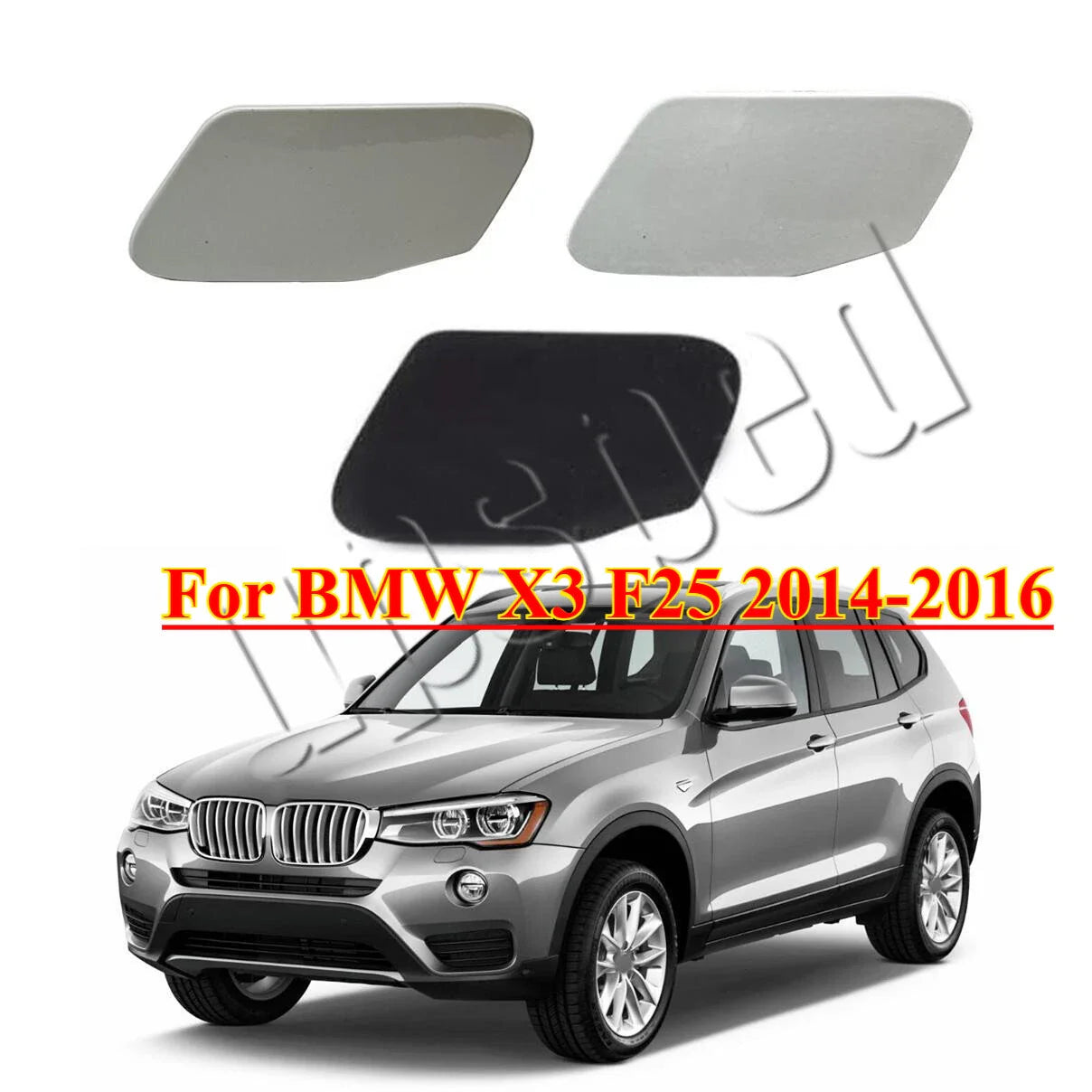 Front Bumper Headlight Washer Cover Cap for BMW X3 (2014–2016)