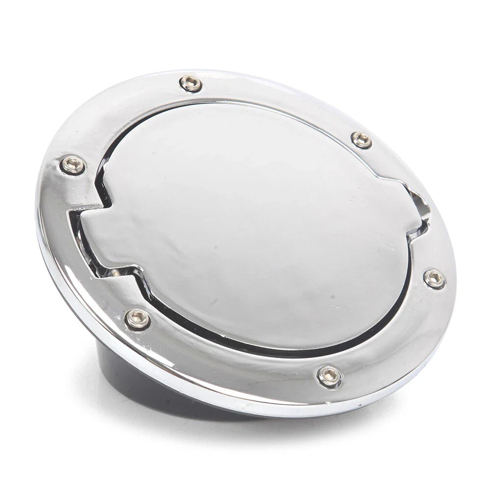Chrome Fuel Filler Door Cover for Jeep Wrangler JK (2007-2017)