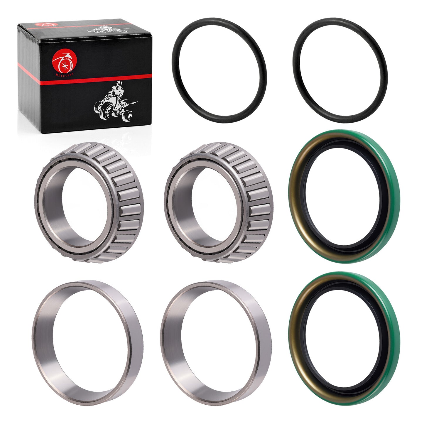 Rear Hub Bearing Seal Repair Kit for Polaris Trail Blazer (2000–2008)