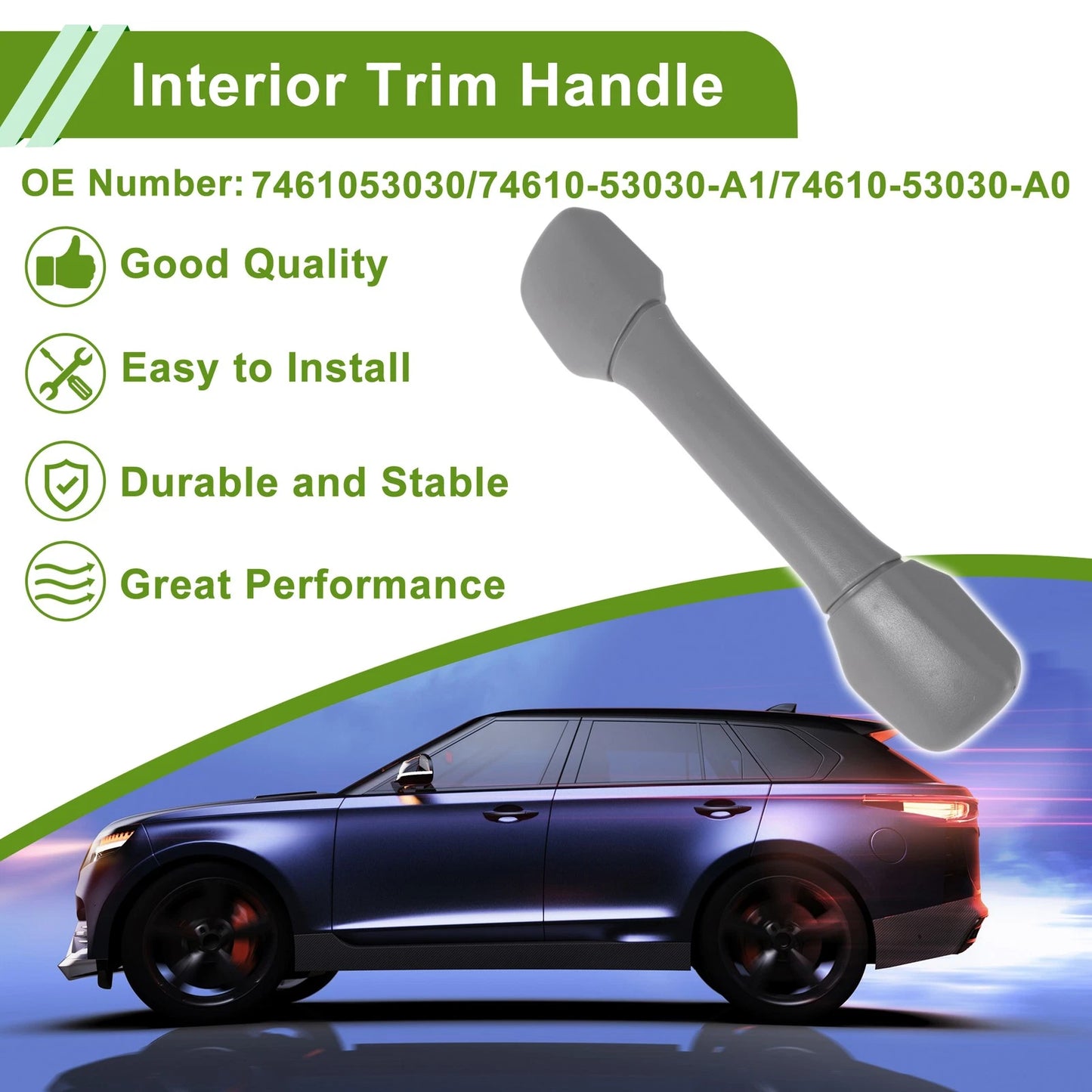1 Pc A Pillar Grab Handle for Lexus IS250 (2006–2015) ABS Gray