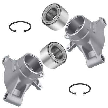 Set of 2 Rear Wheel Carriers with Bearings for Polaris RZR 800 (2008–2014)