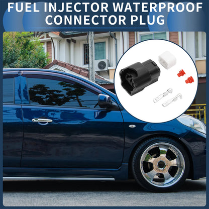 2 Pin Fuel Injector Waterproof Connector Plug for Nissan