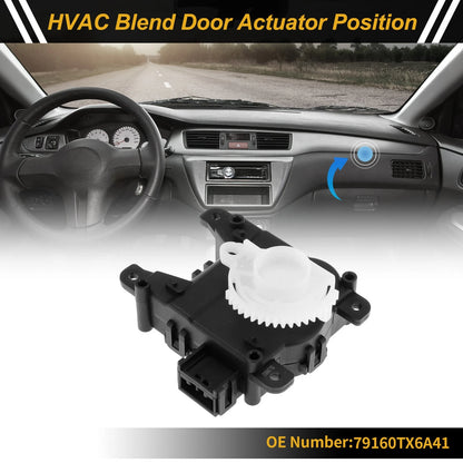 HVAC Heater Blend Door Actuator for Honda Accord (No. 79160TX6A41)