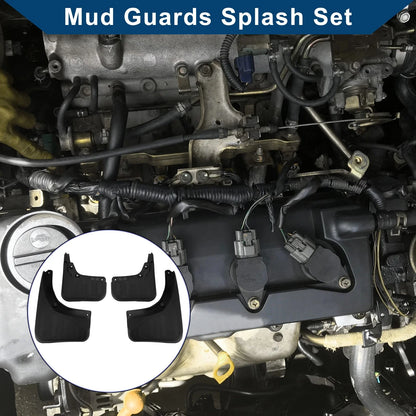Mud Flaps Splash Guards for Mercedes-Benz GLK260 (2008-2013)