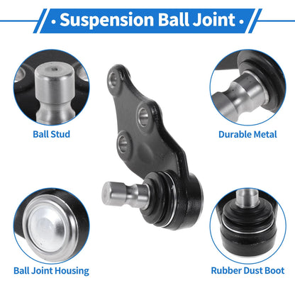 2X Front Lower Ball Joints for Hyundai Sonata (2011–2014) K500231/545303S100