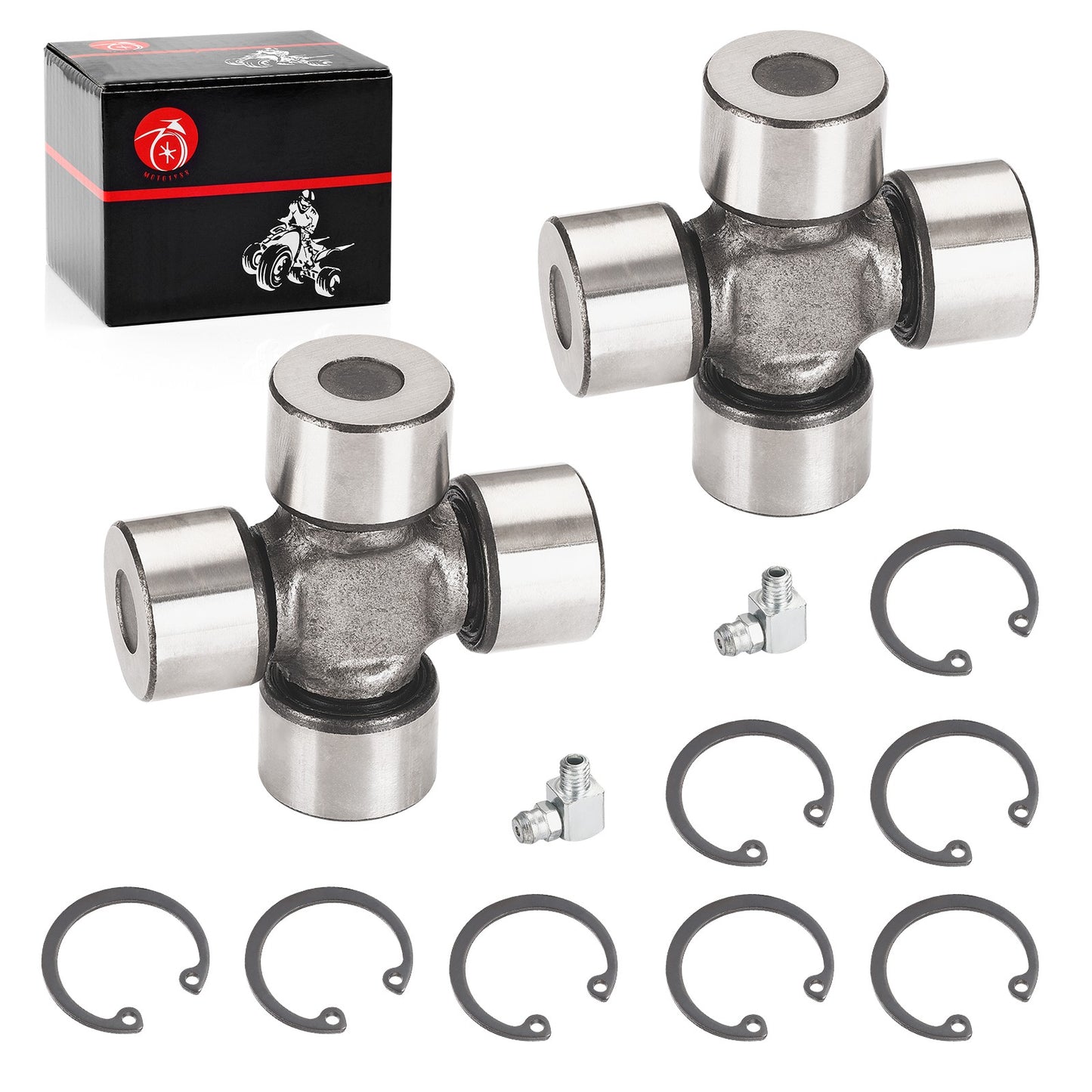 Pair Rear Drive Shaft U-Joint for Can-Am Outlander 400 (2013–2014)