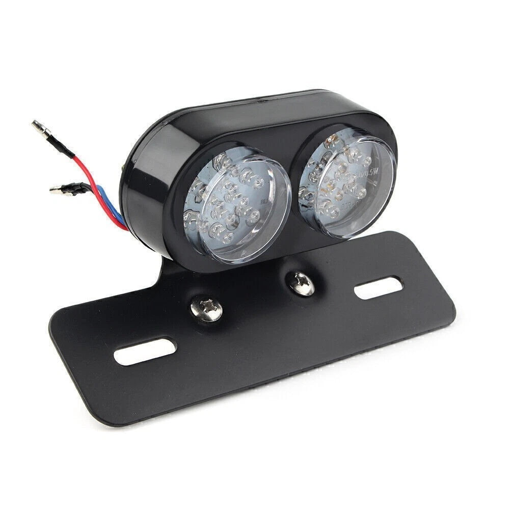2X LED Turn Signal Indicator Light Blinker Waterproof Amber Universal