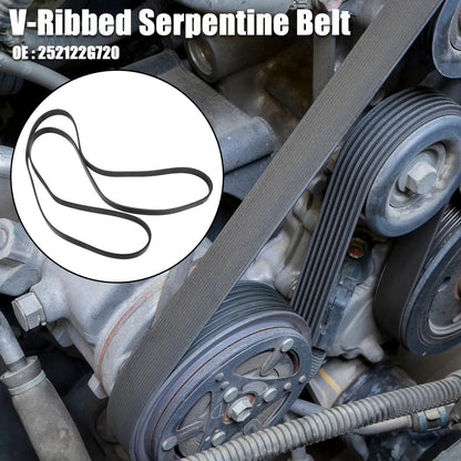 V-Ribbed Serpentine Drive Belt No. 25212-2G720 for Hyundai Sonata (2009–2012)