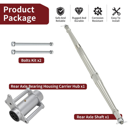 Rear Axle Shaft with Housing Carrier Hub for Yamaha Blaster (1988–2002)