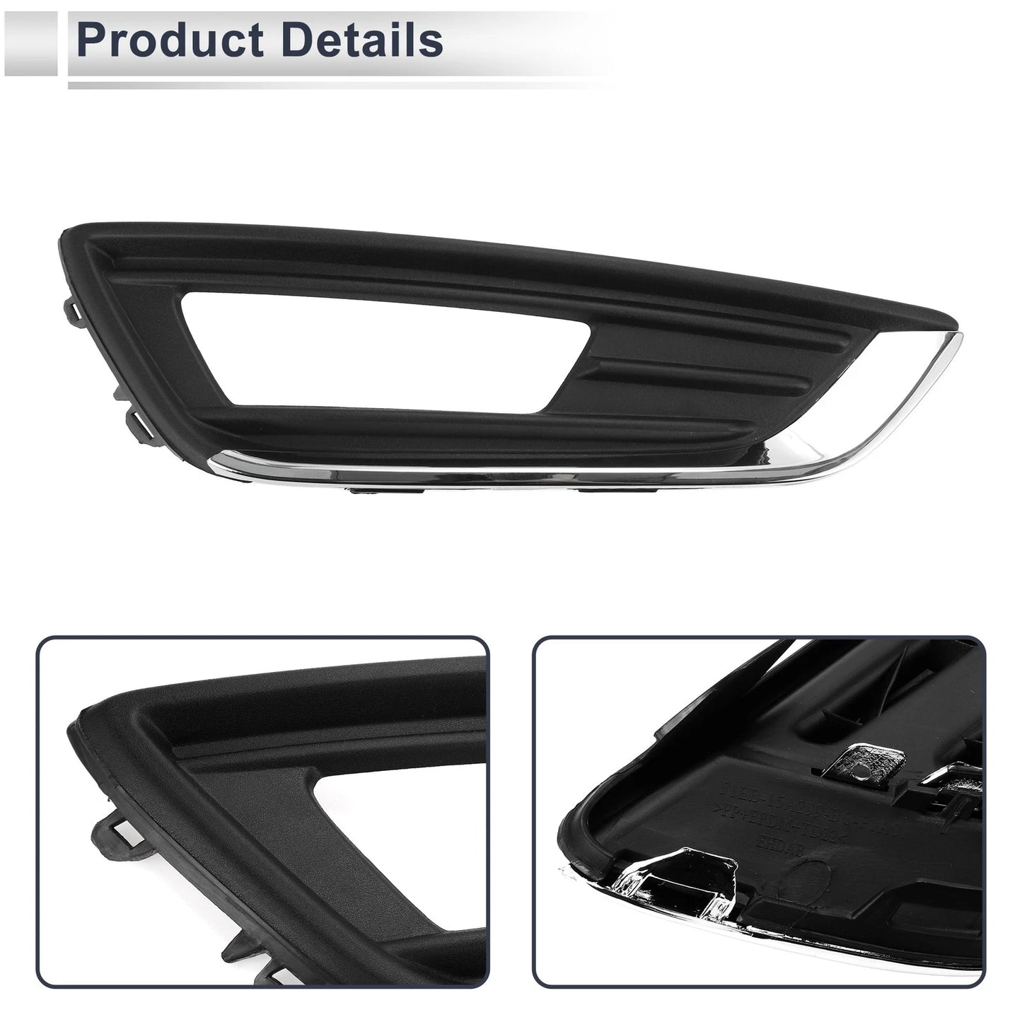 1 Pc Fog Light Grill for Ford Focus (2015–2018) No.F1EB15A298BC