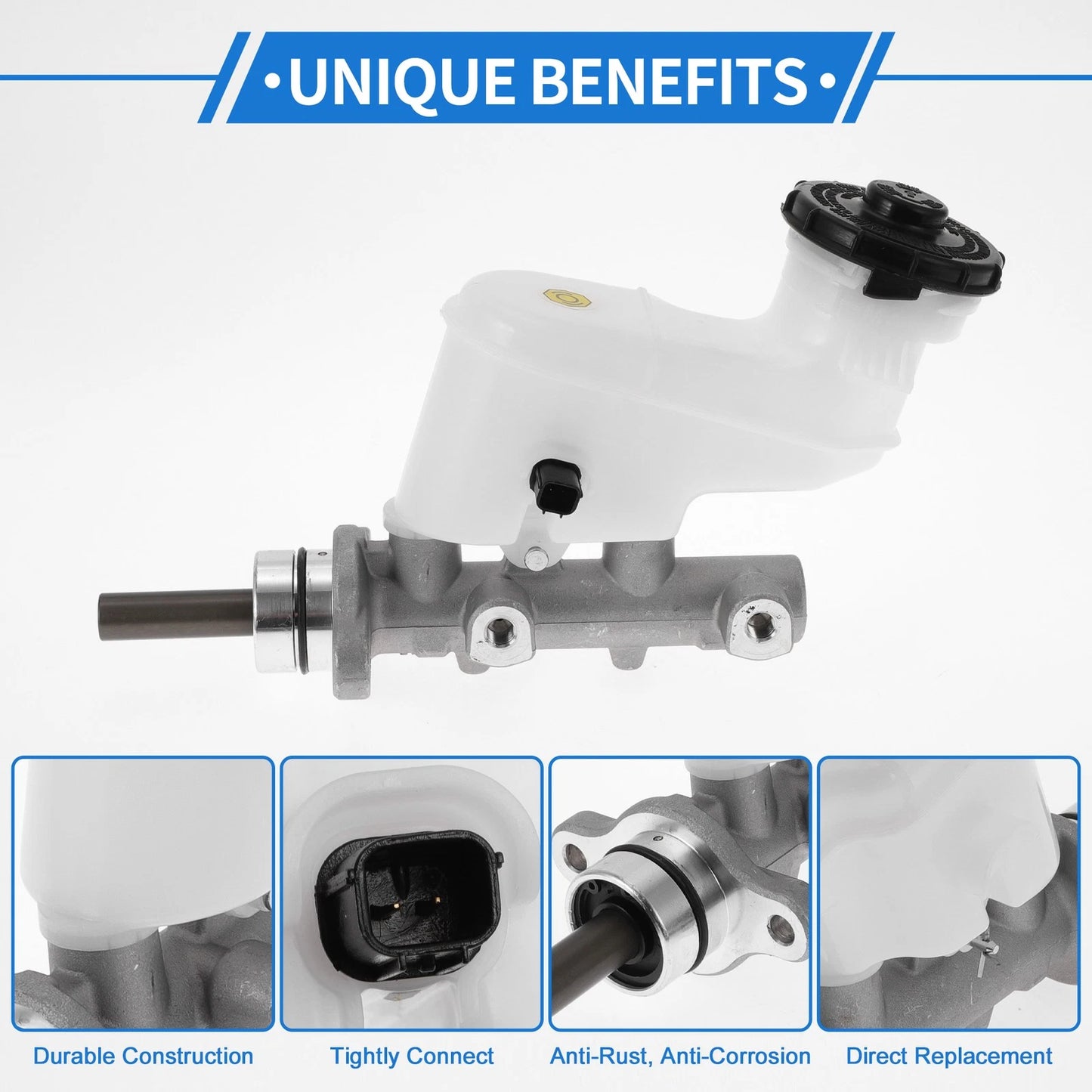 Brake Master Cylinder with Reservoir No. 46101SDCA01 for Honda Accord (2003–2008)