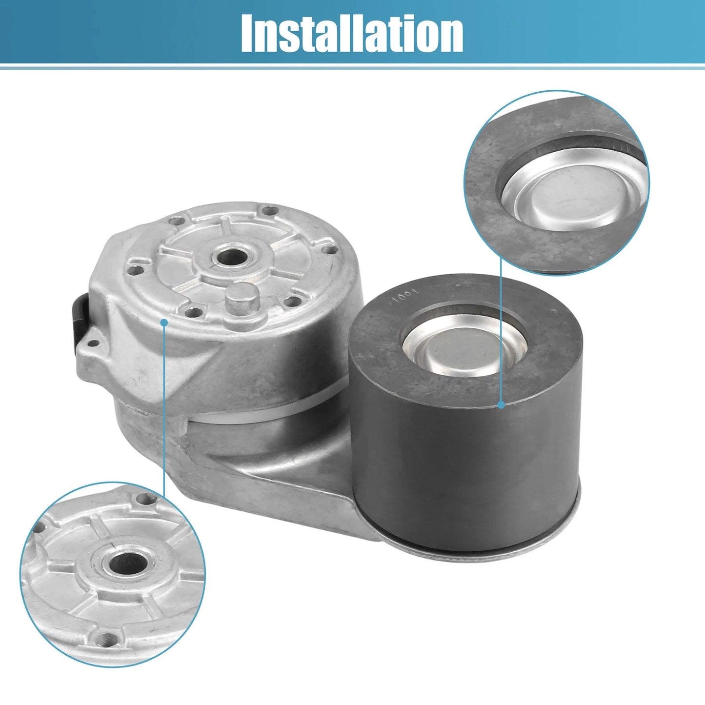 Belt Tensioner Pulley Assembly No. 3691282/2871292 for Volvo ISX QSX