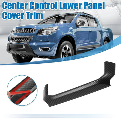 Black Center Control Panel Cover Trim for Chevrolet Colorado (2015-2022)