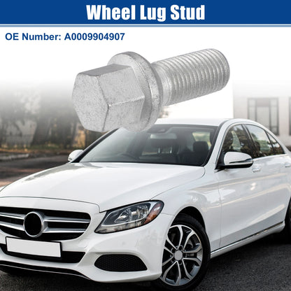 Set of 5 M14×1.5 Wheel Lug Bolt Nut for Mercedes-Benz C250 (2008–2015) No.A0009904907