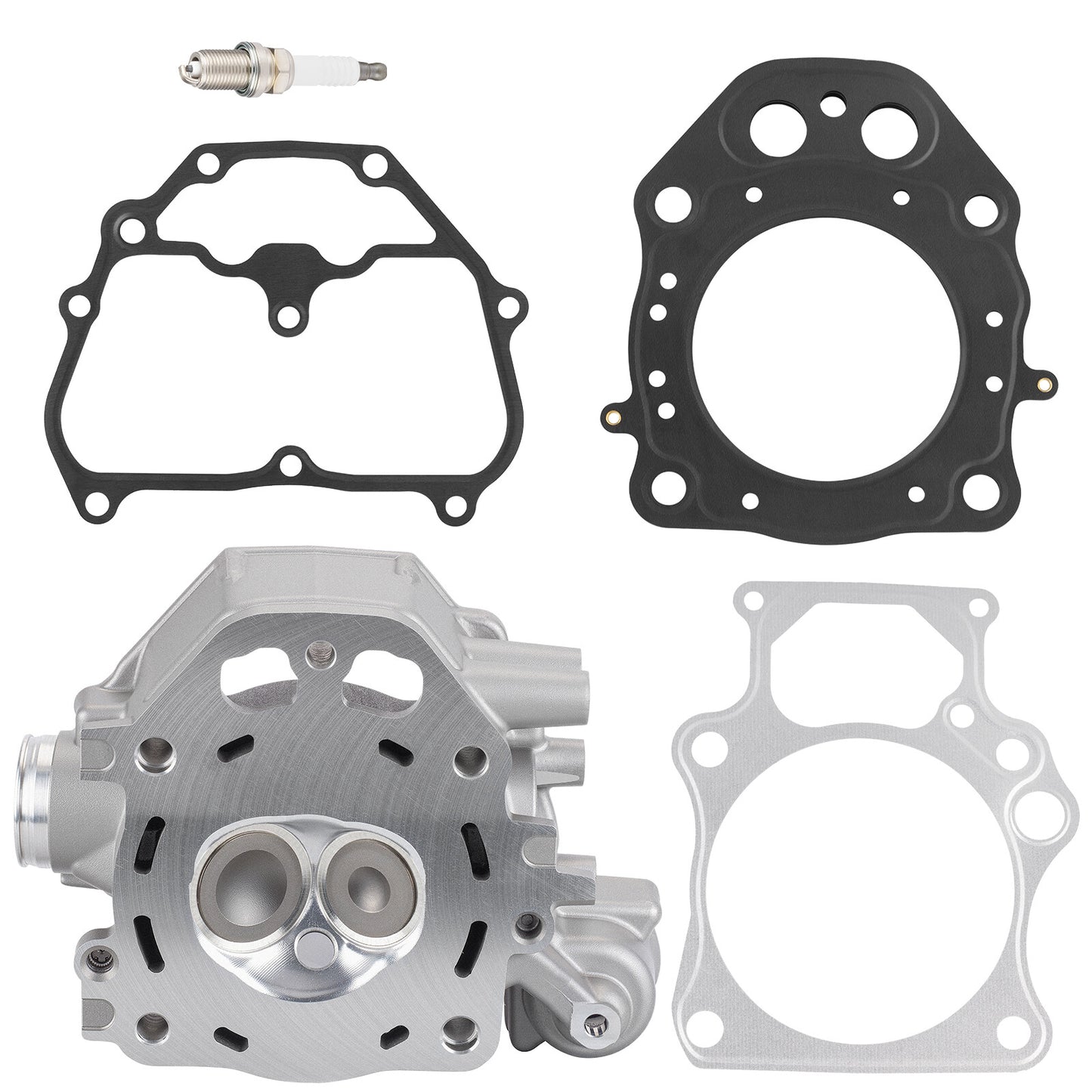 Engine Cylinder Head Valves with Gaskets Kit for Honda Rancher TRX 420 (2009–2024)