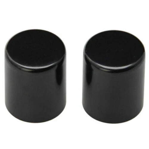 Black Docking Hardware Point Covers for Harley Electra Road Street Glide