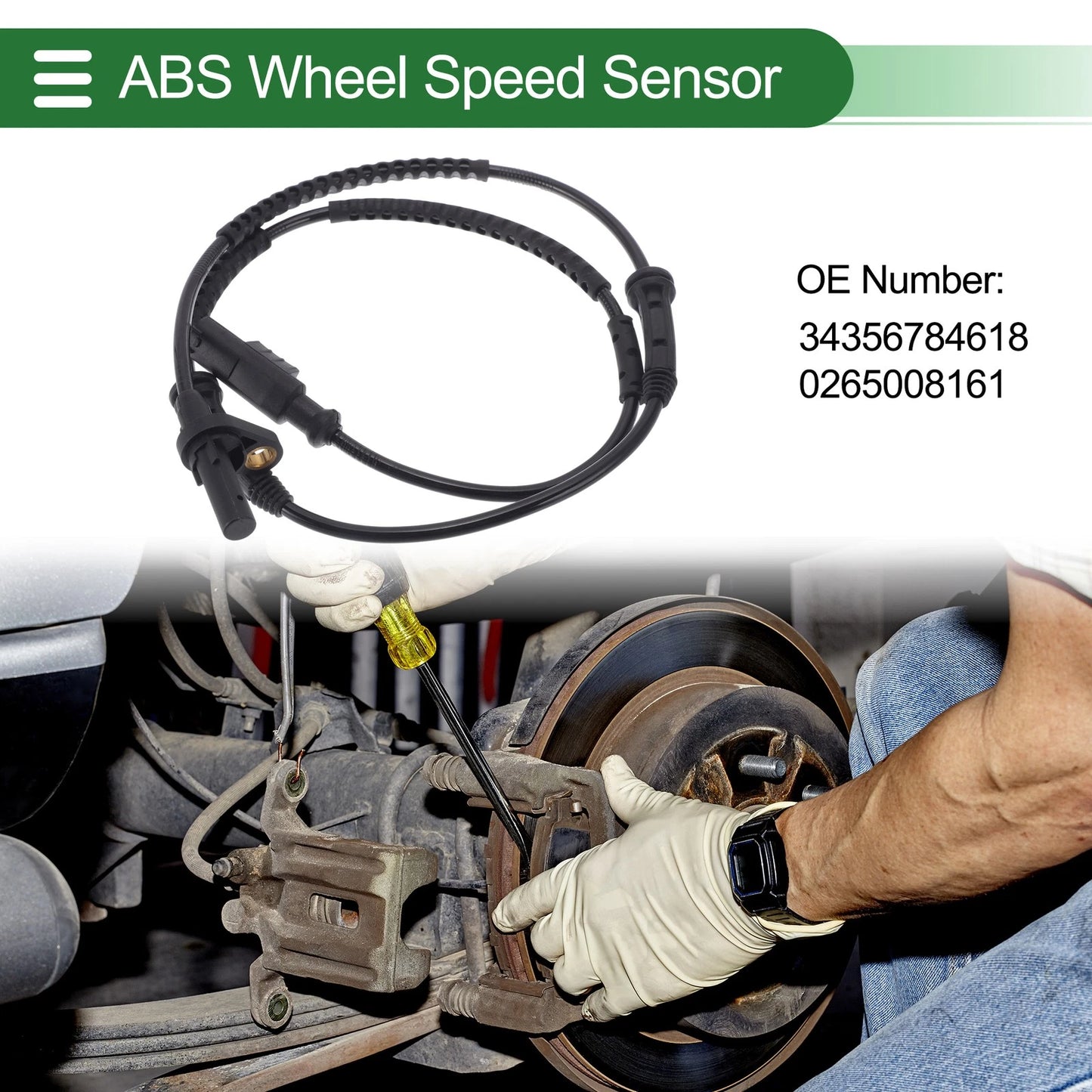 ABS Wheel Speed Sensor No. 34356784618 for BMW Z4 (2009–2016)