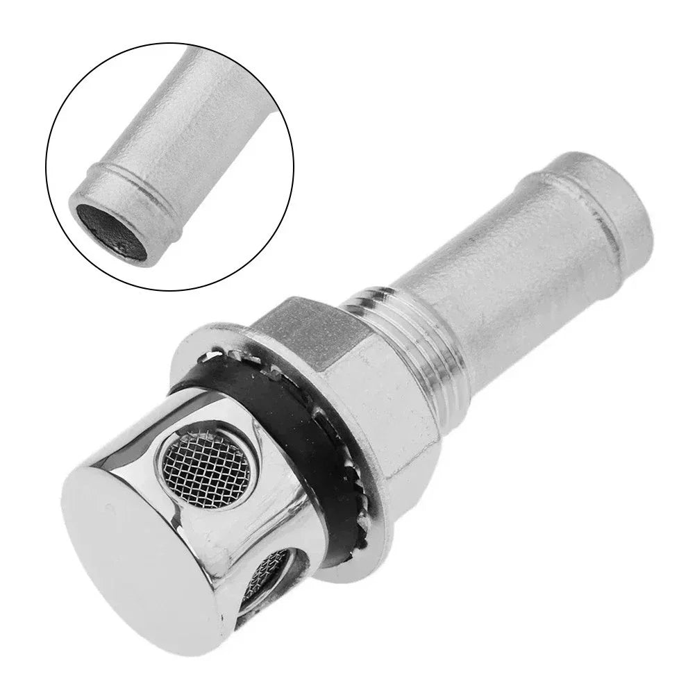 Through Hull Fuel Tank Vent Stainless Steel for Engine Performance