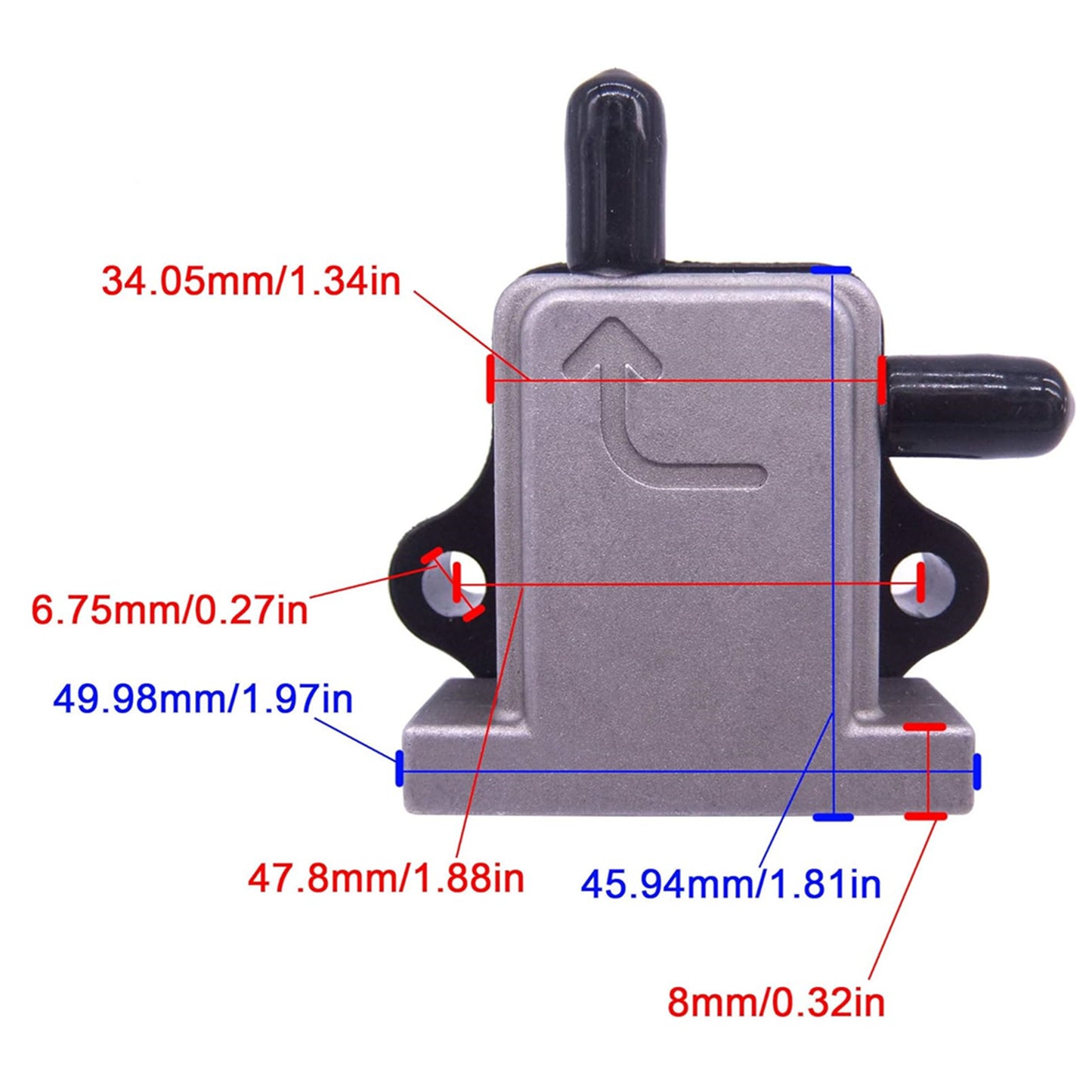 Fuel Pump for Mercury Mariner 4HP 5HP 6HP (4-Stroke)