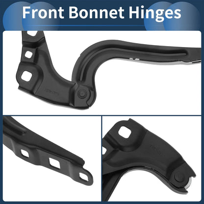 Hood Hinges for Chevrolet Equinox 2018-2023 Front Bonnet Bracket - 1 Pair