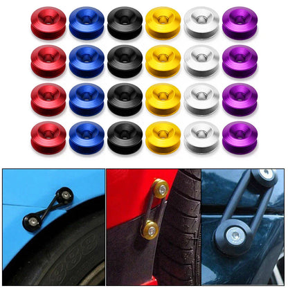 Aluminum Quick Release Fasteners for Bumper Trunk Fender Hatch Lids (All)