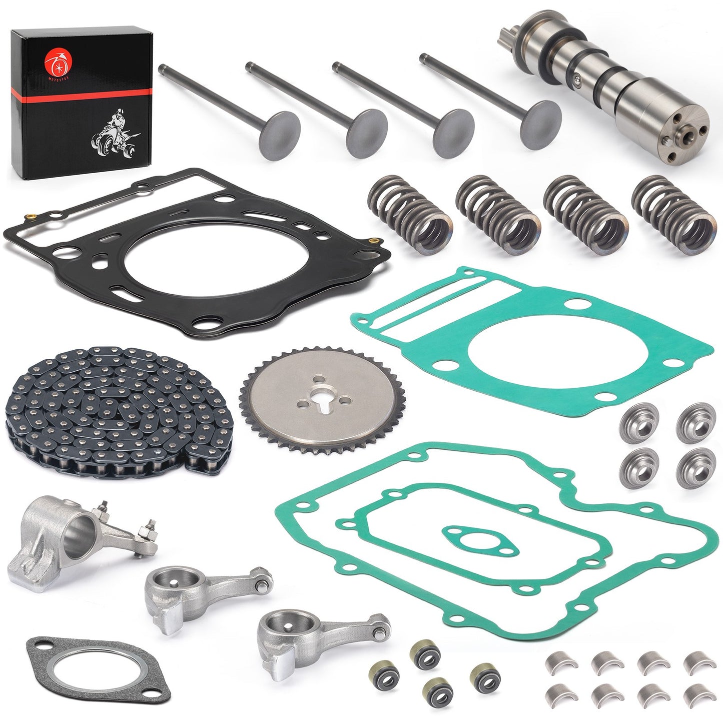 Rocker Arm Camshaft Timing Chain & Valve Kit for Polaris Magnum 500 (1999–2003)