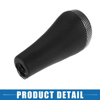 6-Speed Manual Gear Shift Knob for BMW 1 Series E81 Black Silver Tone