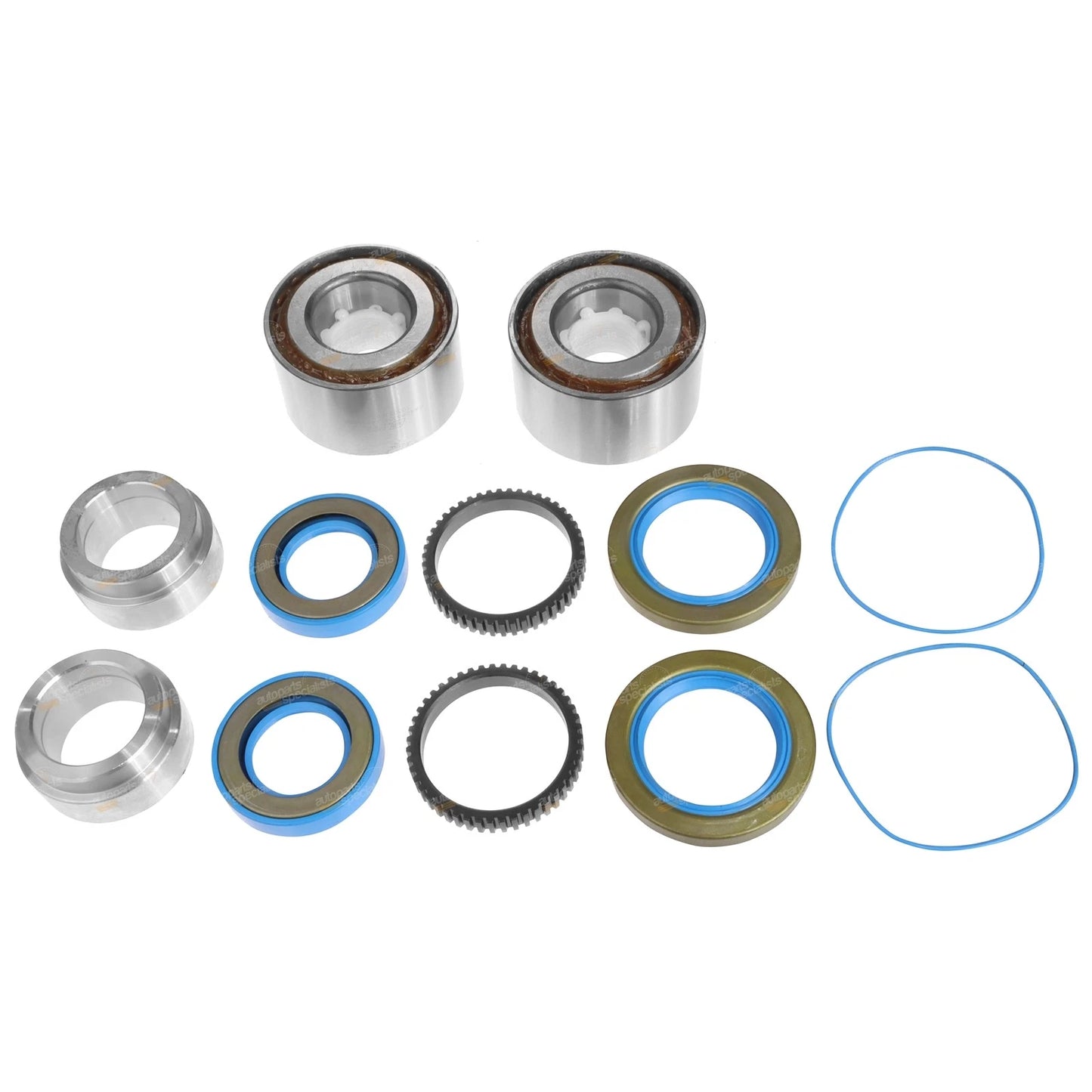 2X Rear Wheel Bearing Kits for Mitsubishi Triton (2003–2020) ABS