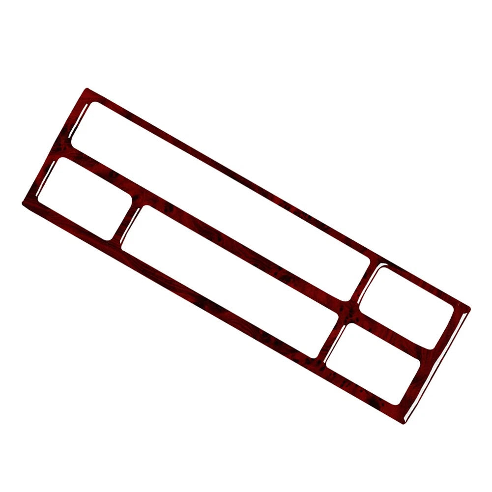 Red Wood Grain CD Button Panel Cover Trim for BMW 3 Series E36 (1991–1999)