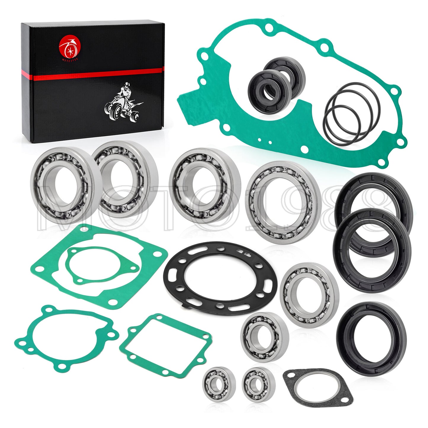 Engine Bearing Seals Gasket Rebuild Kit for Polaris Sportsman 400 (2000–2006)