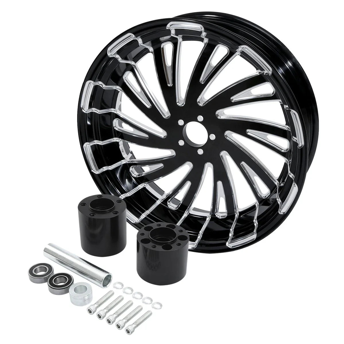 18" x5.5" Rear Wheel Rim Hub for Harley Touring Electra Road Glide (1997 - 2008)