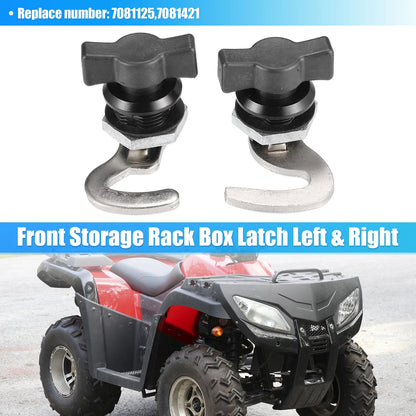 Set of 1 Front Storage Rack Box Detent Latch for Polaris Sportsman (300–450)