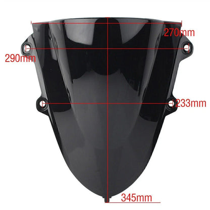 Smoke ABS Motorcycle Windshield for Yamaha YZF R15 V3 (2017-2019)
