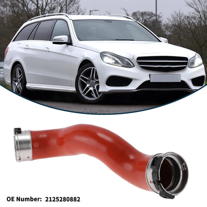 Radiator Hose for Mercedes-Benz E-Klasse W212 (2009–2014) No. 2125280882 Red